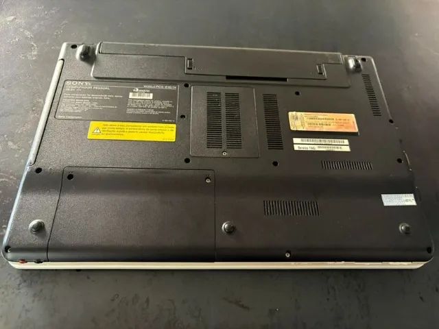 notebook sony vaio, vpcee43eb ssd 120gb, 10gb ram branco - Foto 3