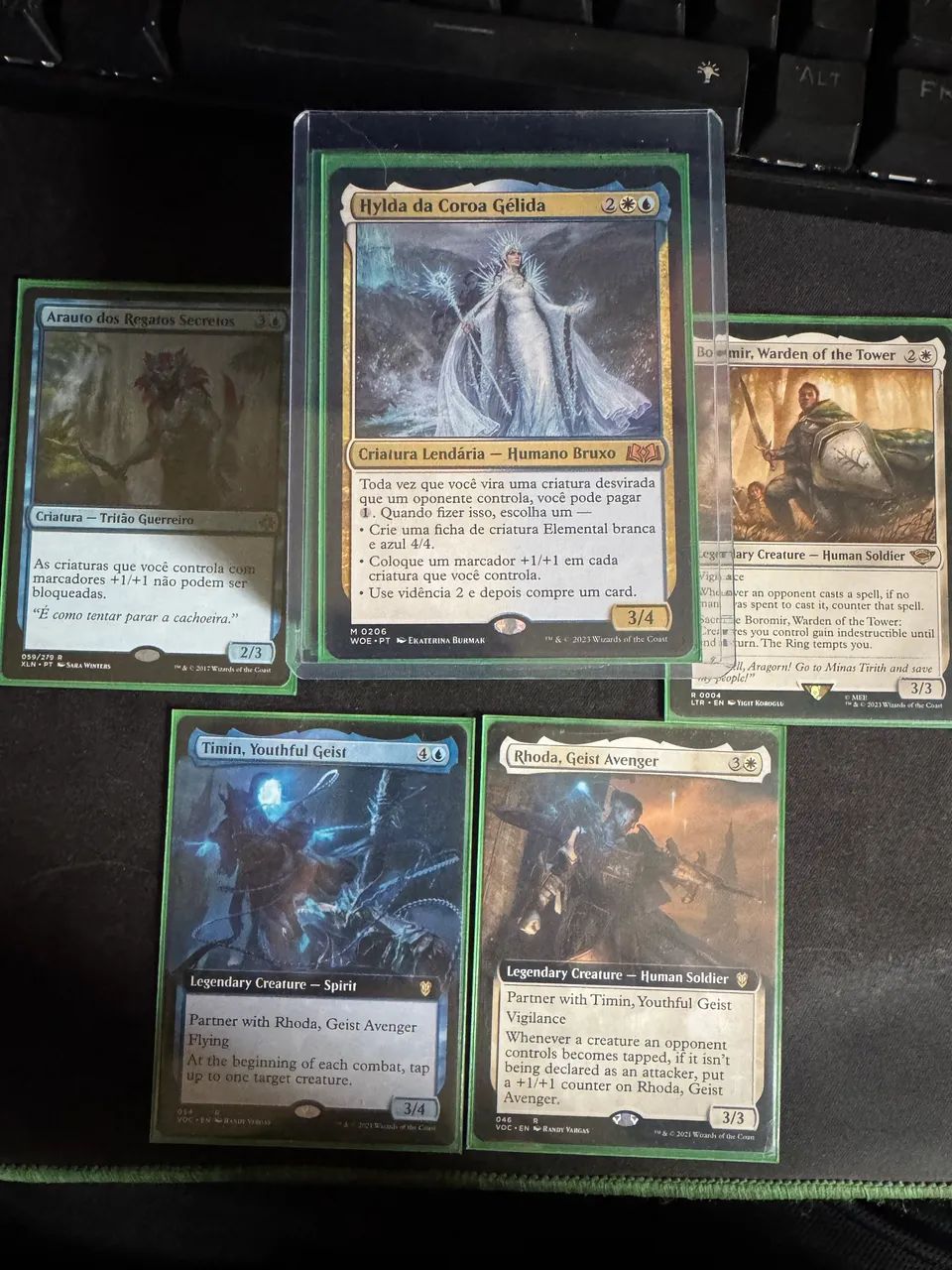 Deck de commander da Frozen 