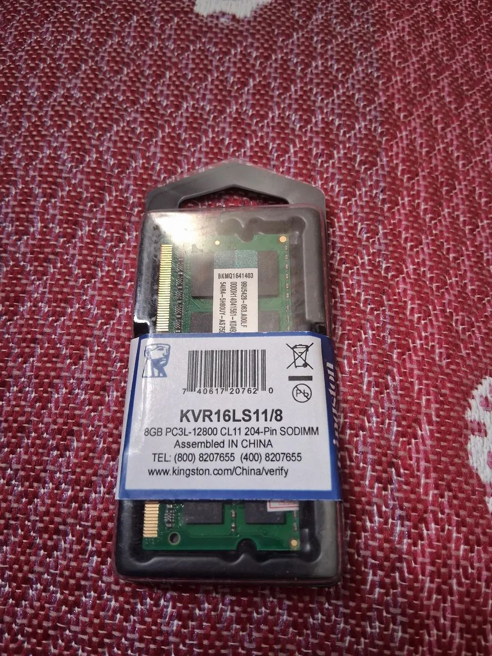 Memória de Notebook DDR3 8GB Kingston  - Foto 2