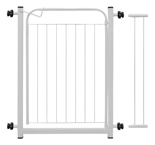 Portão Pet Criança Branco - 80cm de altura (PRATICAMENTE NOVO!) - Foto 3
