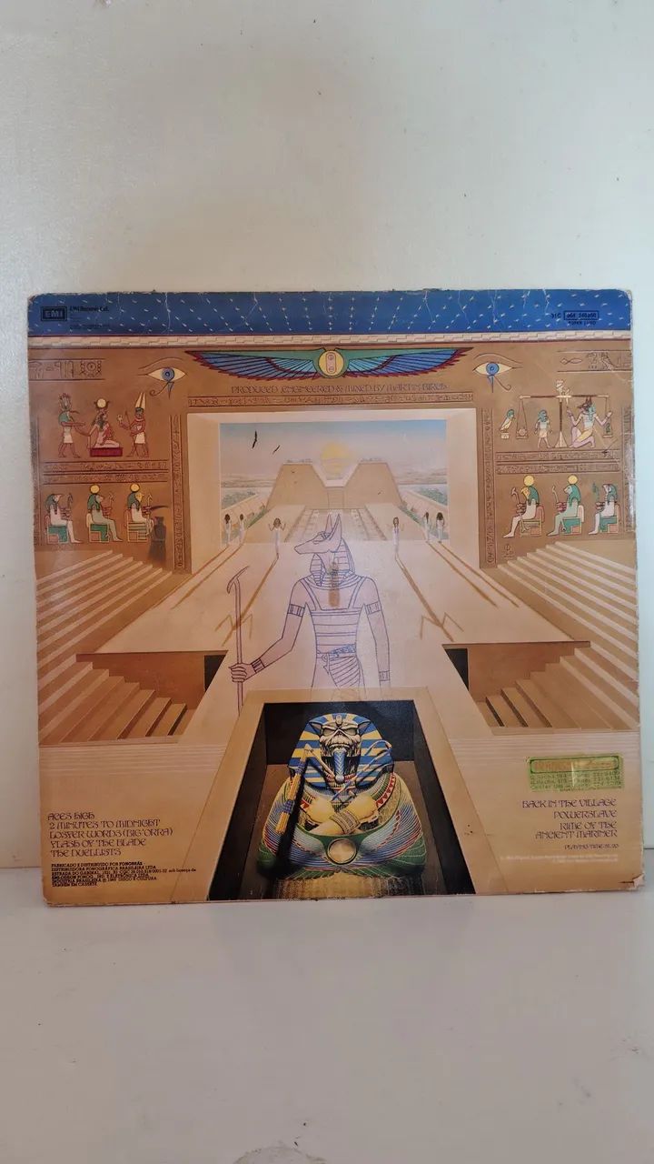 LP IRON MAIDEN - Powerslave (de época) - Foto 2