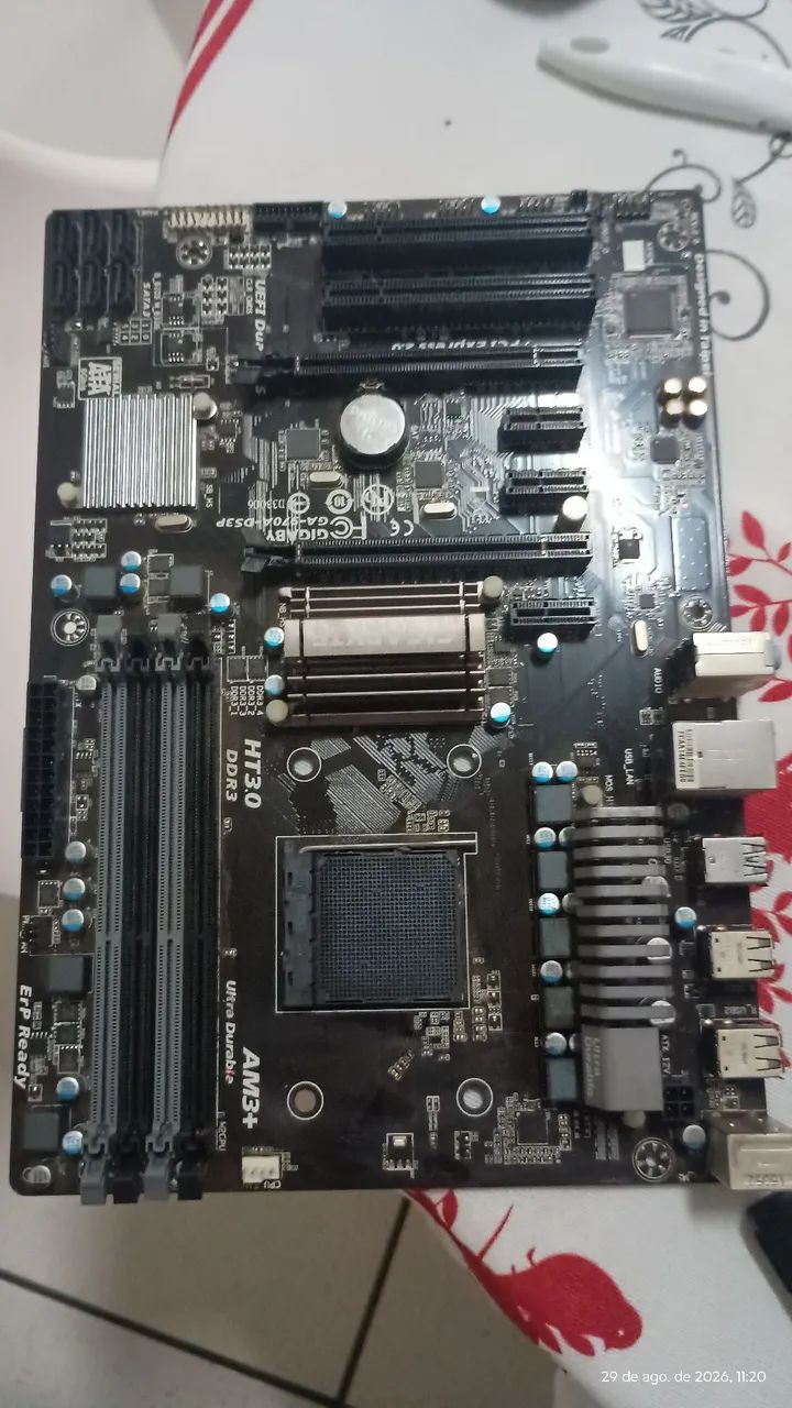 Placa mãe gigabyte ga-970a-ds3p