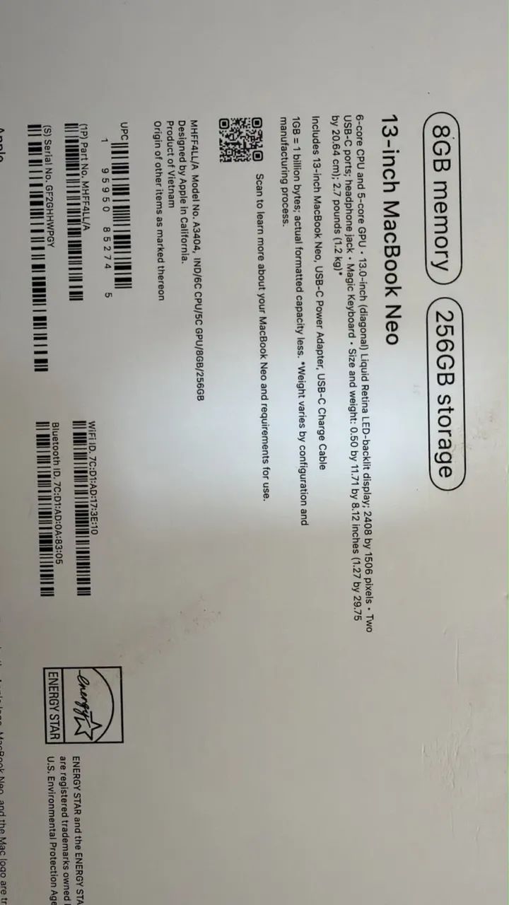 MacBook Neo - Foto 5