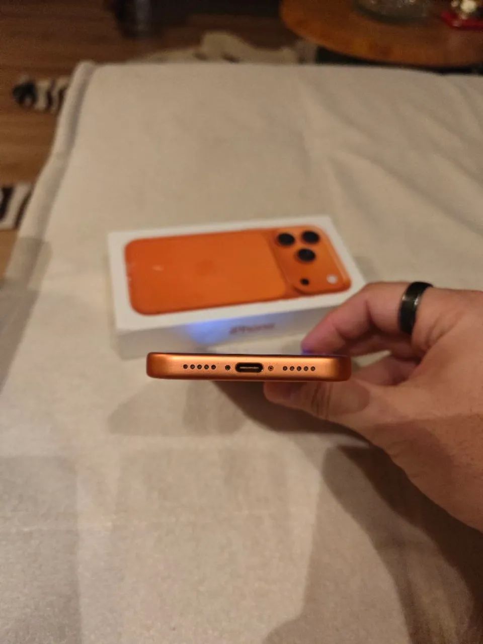 Iphone 17 pro 256gb laranja  - Foto 5