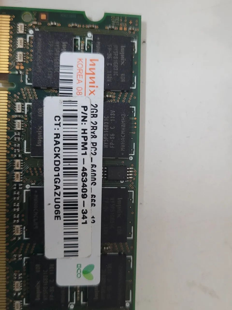 Kit 3 memorias de 2gb ddr2 para notebook - Foto 2