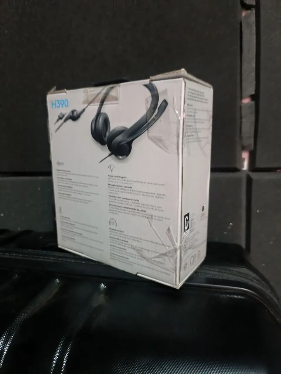 Headset Logitech H390 USB com Microfone e Redução de Ruído - Foto 2