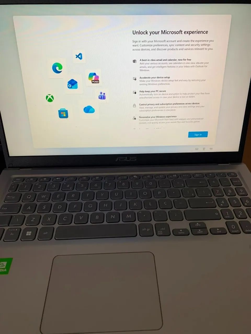 Notebook ASUS VivoBook 15 i5 11ª 8GB SSD 512GB MX330