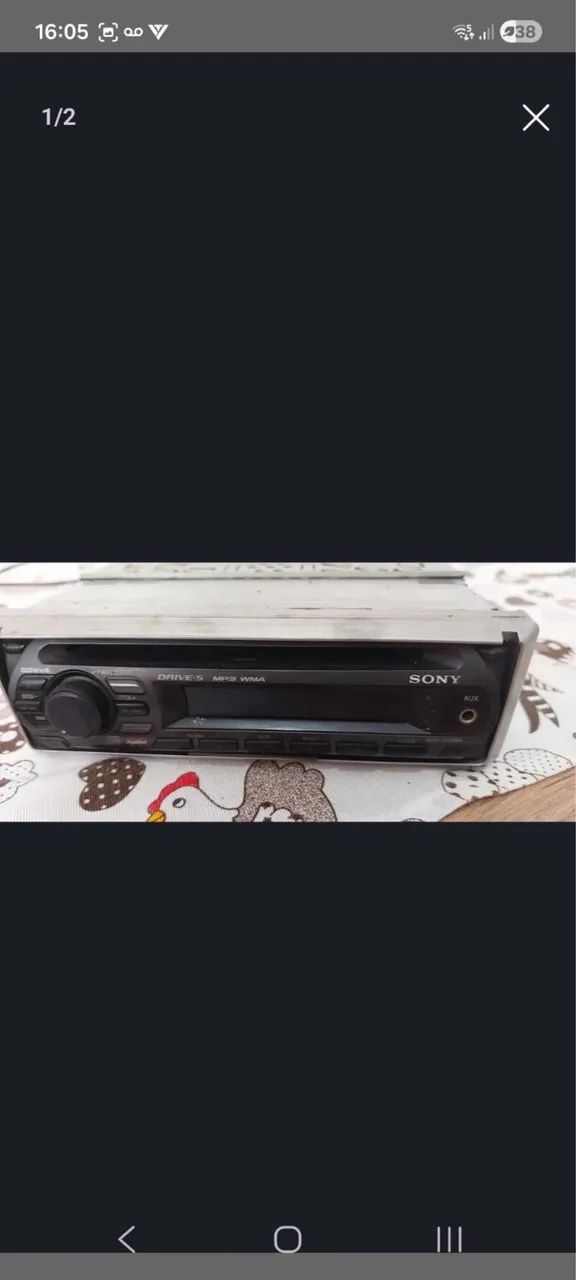 Sony Rio Mp3 CD Player MP3 Automotivo Sony - Aparelhos de Som - Pedra de Guaratiba ...