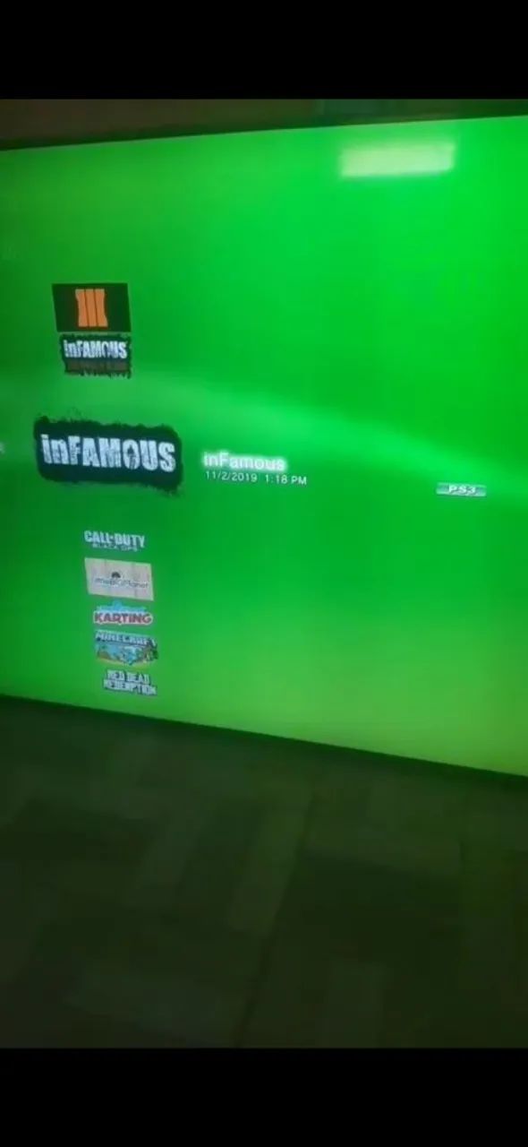 PS3 usado com mais de 10 jogos originais  - Foto 3