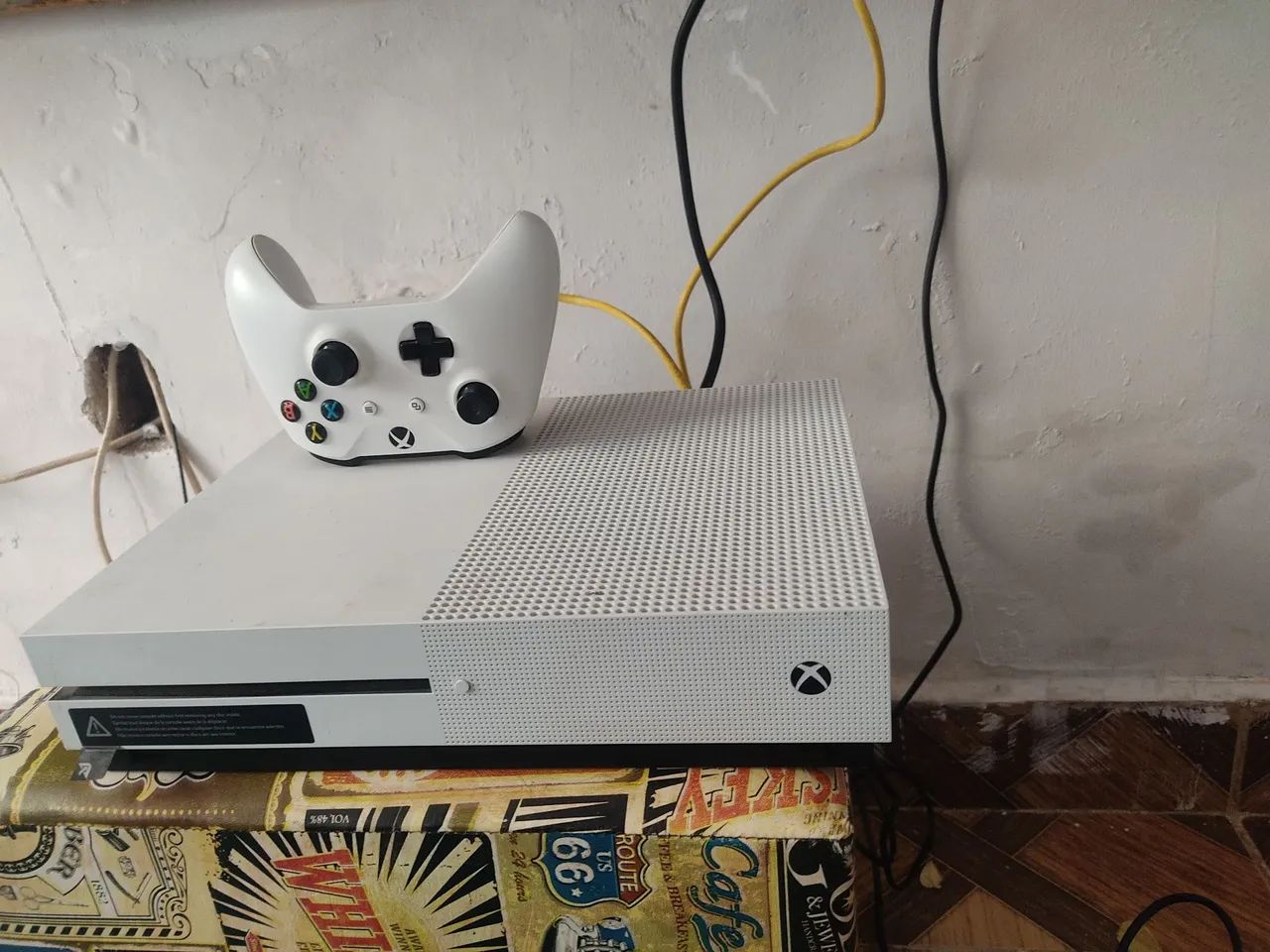 Xbox one s com mais de  100 jogos parcelo até 12 x - Foto 3