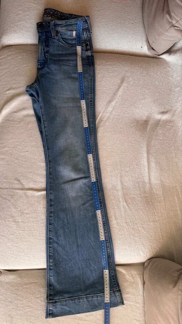 Calça Wrangler Original Flare - Tam 36 - Semi Nova - Foto 3