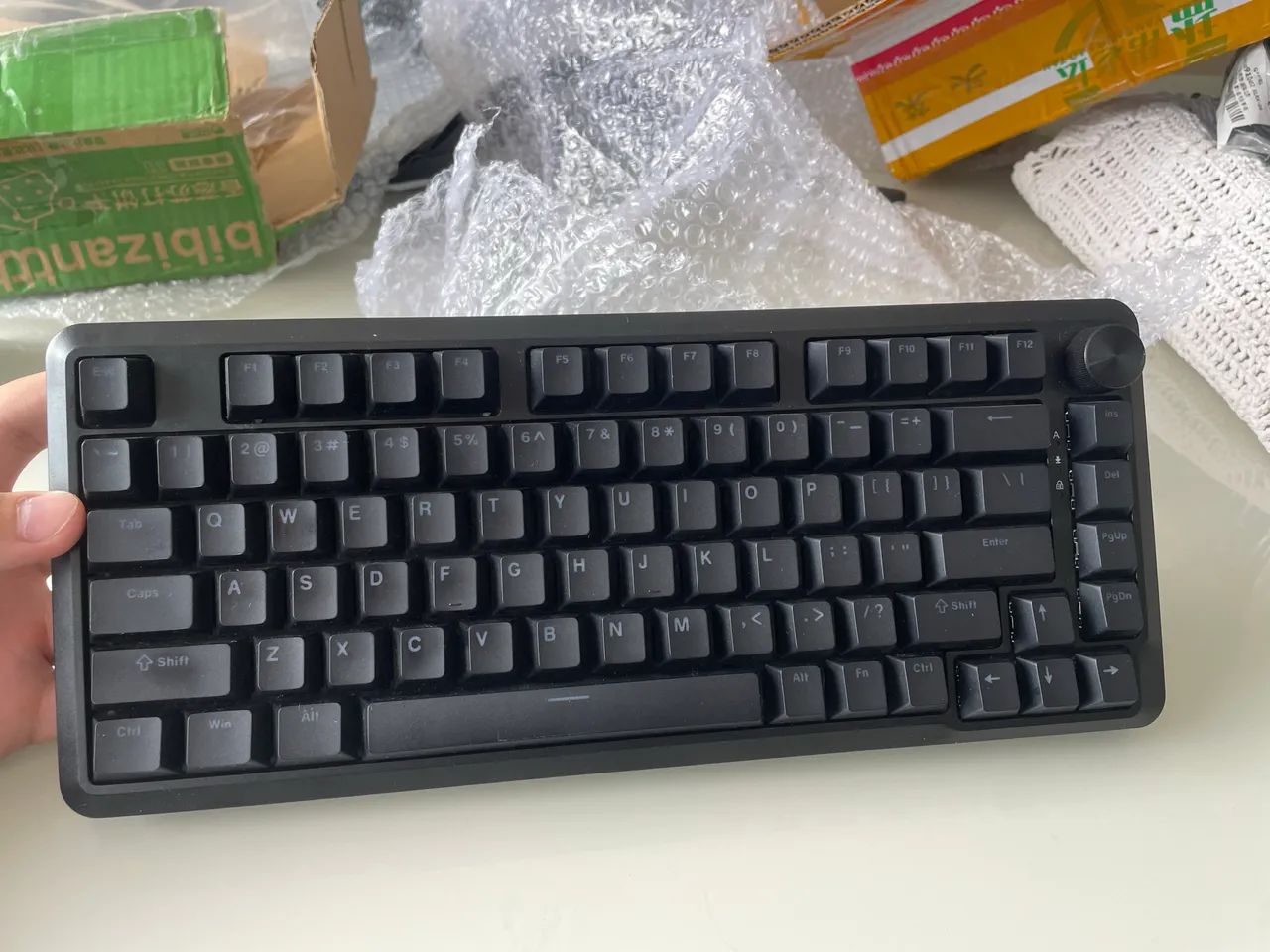 Teclado Redragon M82 pro Hall Effect Magnetic Gasket Knob RGB - Novo