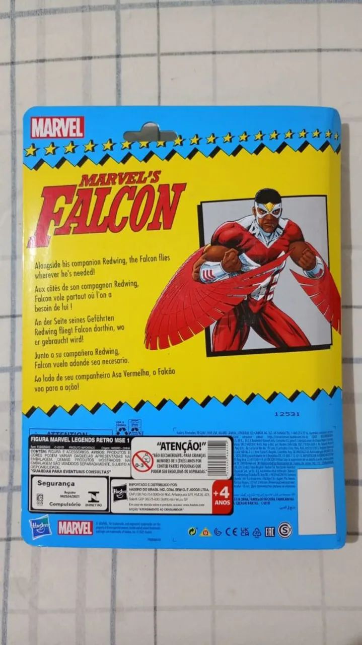 Falcon Marvel legends Original Hasbro (lacrado !) - Foto 2