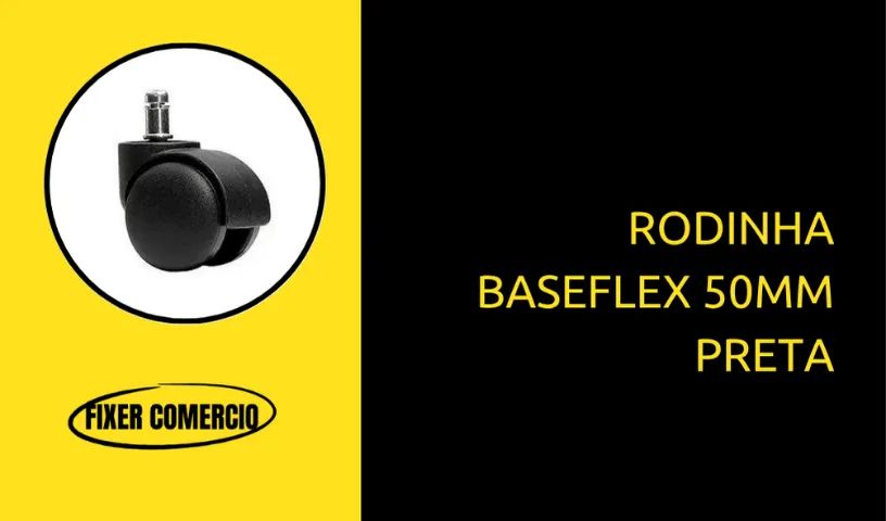 Rodinha Baseflfex para cadeiras de escritório