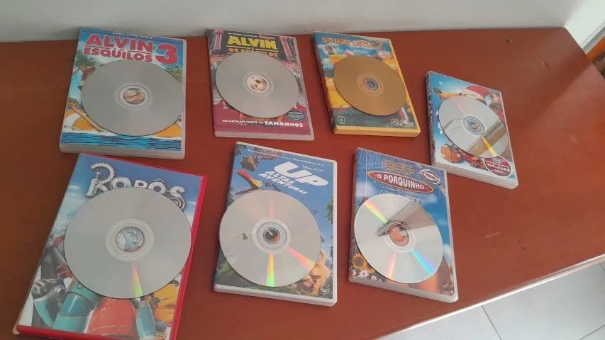 lote com 7 Dvds filmes infantis Disney e animação - Foto 5