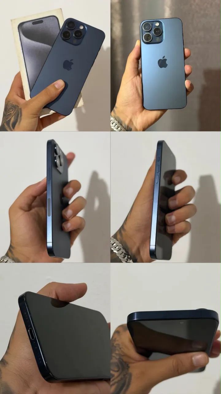 ? iPhone 15 Pro 512GB Azul Titânio 