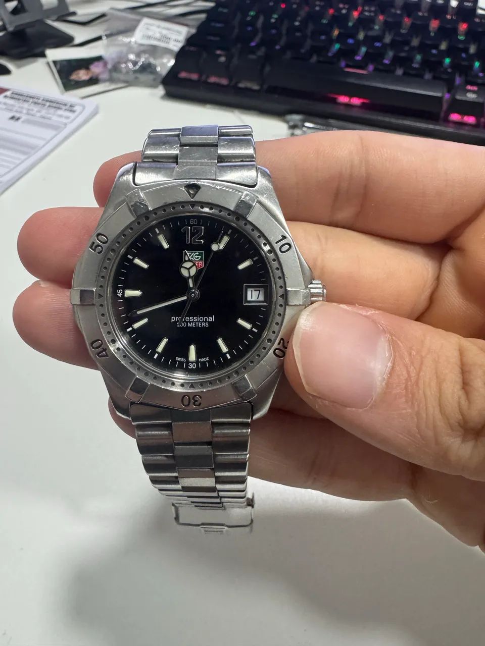 Relógio TAG Heuer Professional 200M - Ref. WK1110-1 - Foto 4