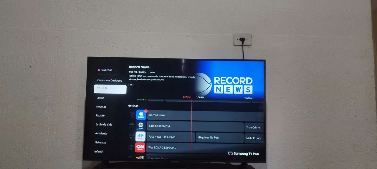 Smart Tv Samsung 43 - 4k - bluetooth e vários app - Foto 3