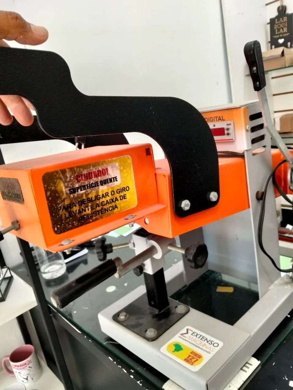 Máquina de estampar copo de longe drinks e canetas - Foto 2