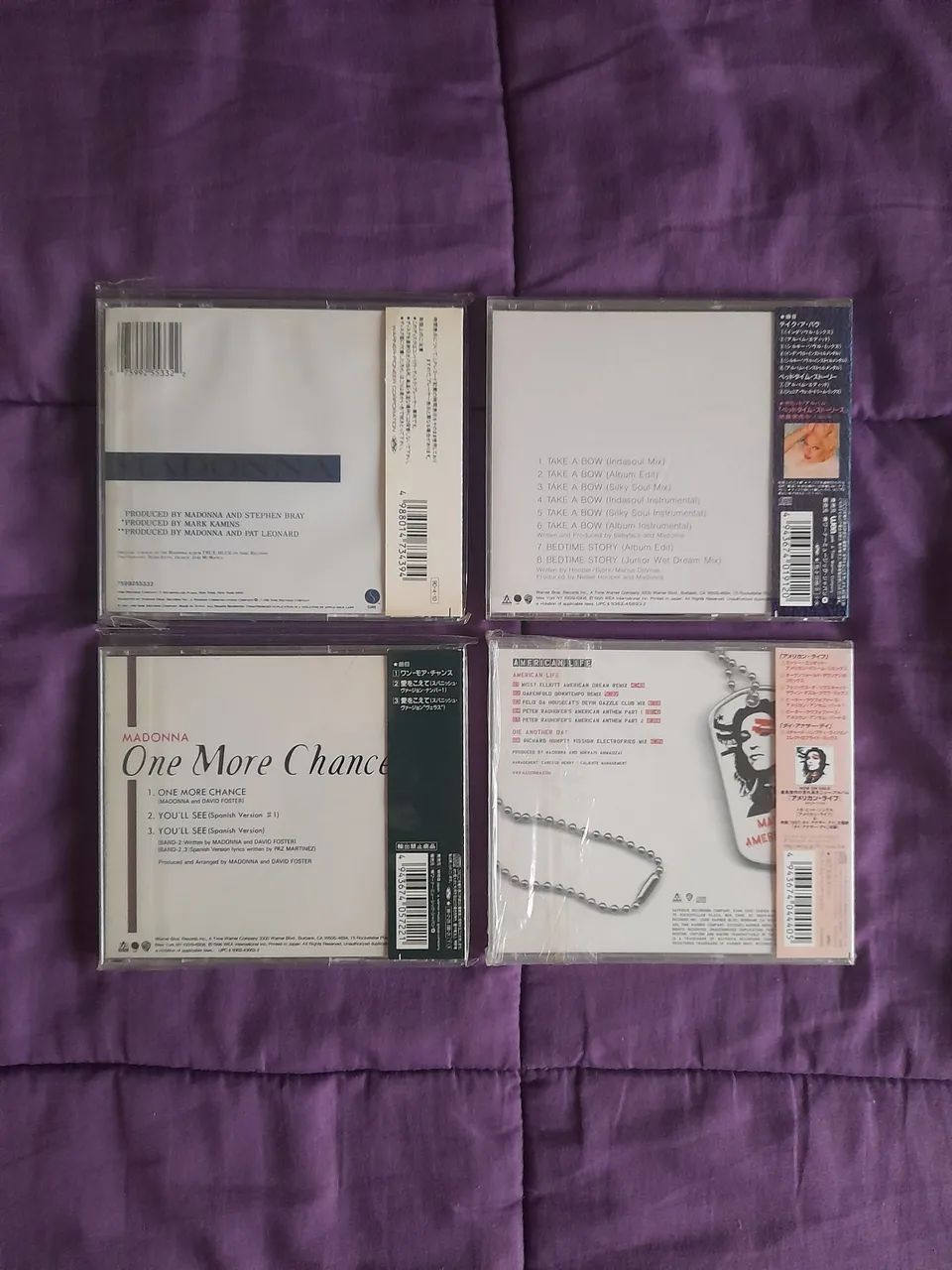 Madonna LOTE de 4 CDs Maxi-Singles JAPAN EDITION COM OBI.  - Foto 2
