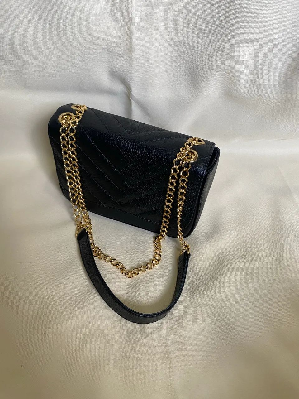 Bolsa pequena Couro legítimo  - Foto 2
