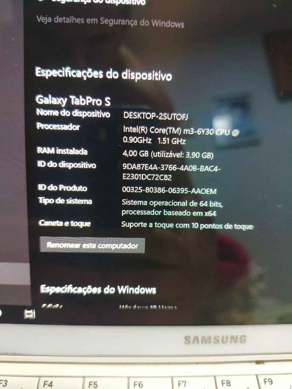 Samsung TabPro S Windows 10 - Foto 5