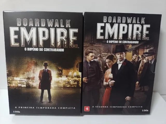 Boardwalk Empire - série em dvd com 1ª e 2ª temporadas