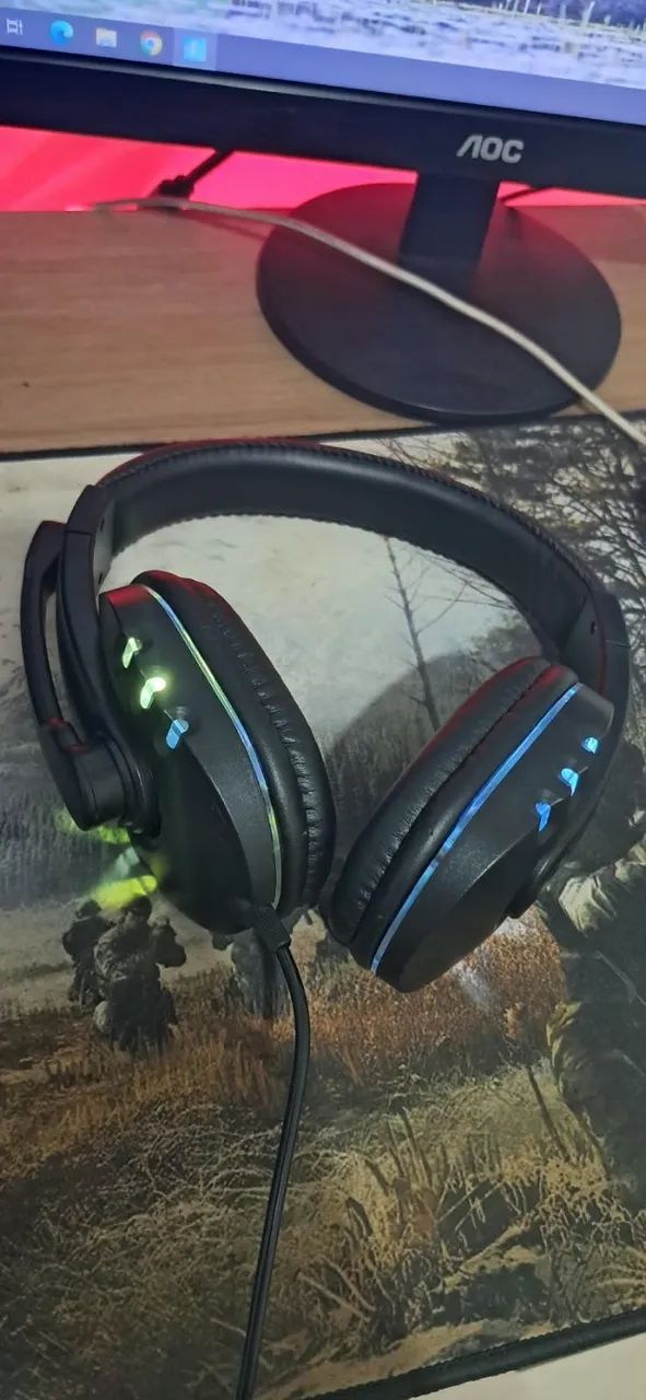 Headset Gamer RGB - Foto 4