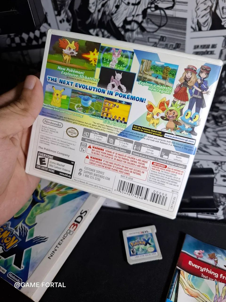 Pokémon X Nintendo 3DS Completo - Foto 4