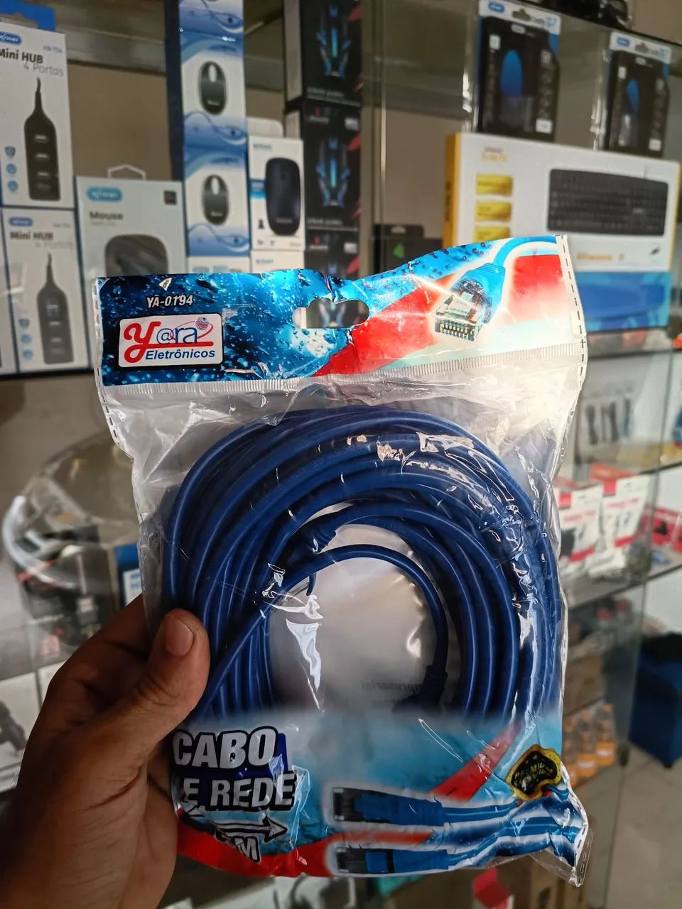 Cabo de Rede 10 Metros Ethernet CAT5
