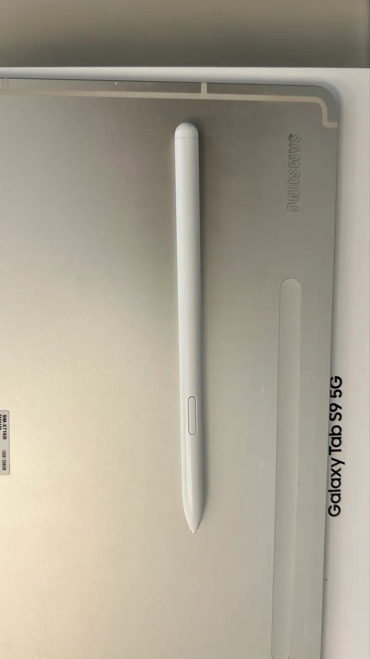 Galaxy Tab S9 5g com capa teclado - Foto 4
