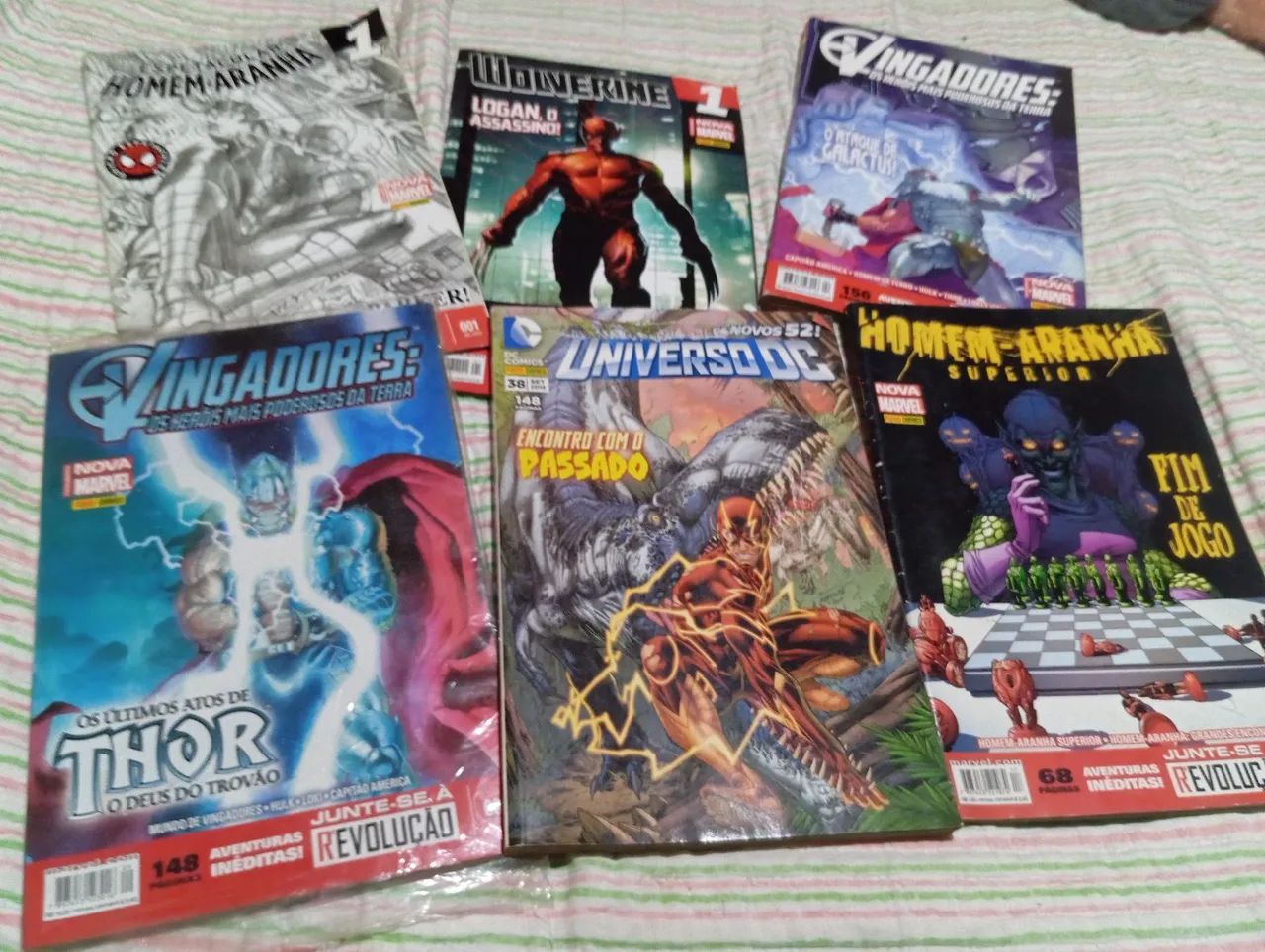 (LEIA A DESCRIÇÃO) HQs Marvel e DC variadas, vendo separadamente