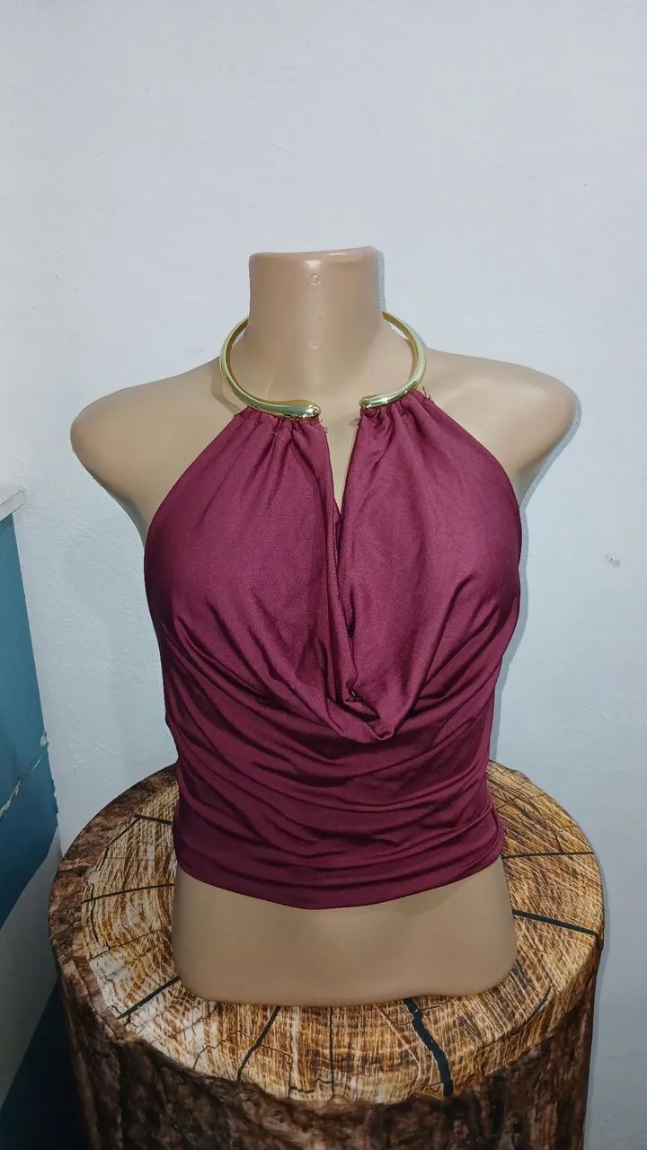 Blusa Cropped feminina  - Foto 2