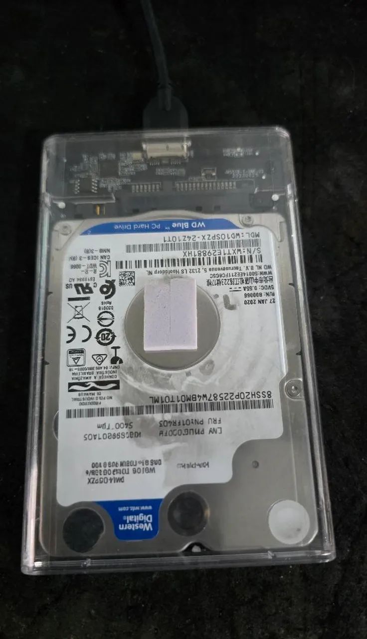 HD externo 1tb 3.0