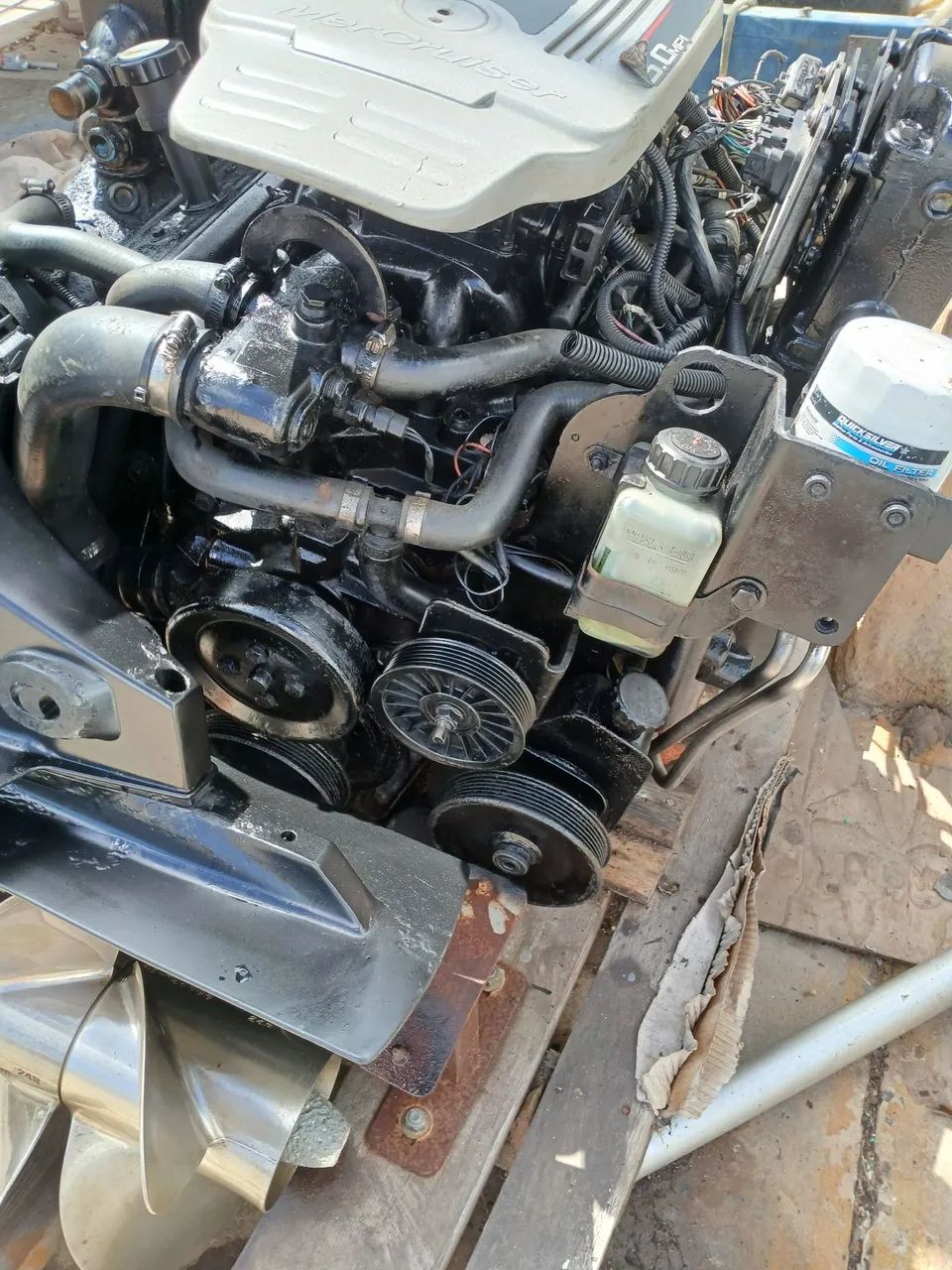 Motor 5.0 com rabeta bravo tree - Foto 2