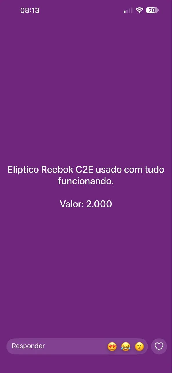 Elíptico Funcionando Perfeitamente  - Foto 2