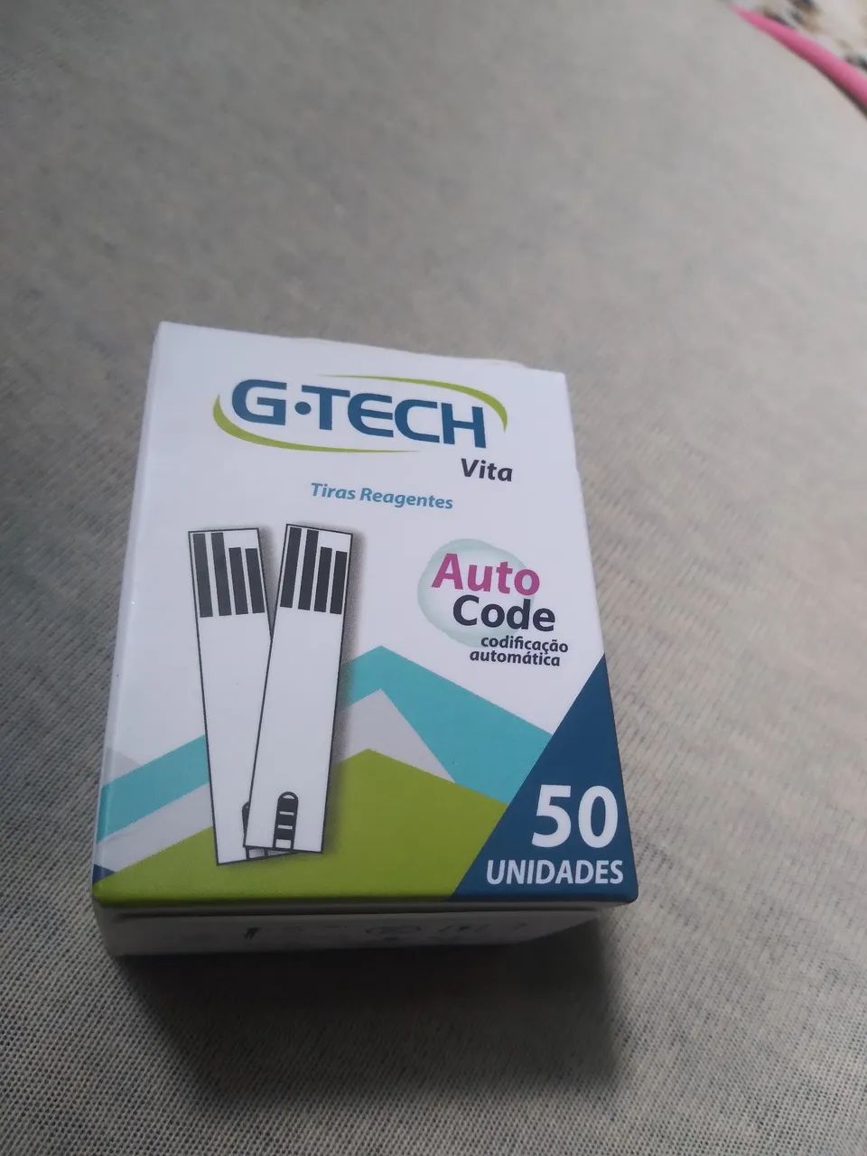 fita para medir a glucose