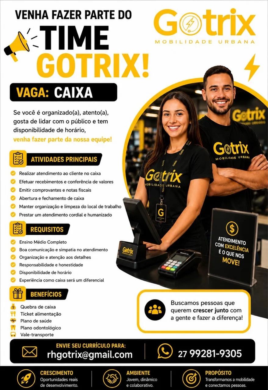 CONSULTOR DE VENDAS/ CAIXA  - Foto 2