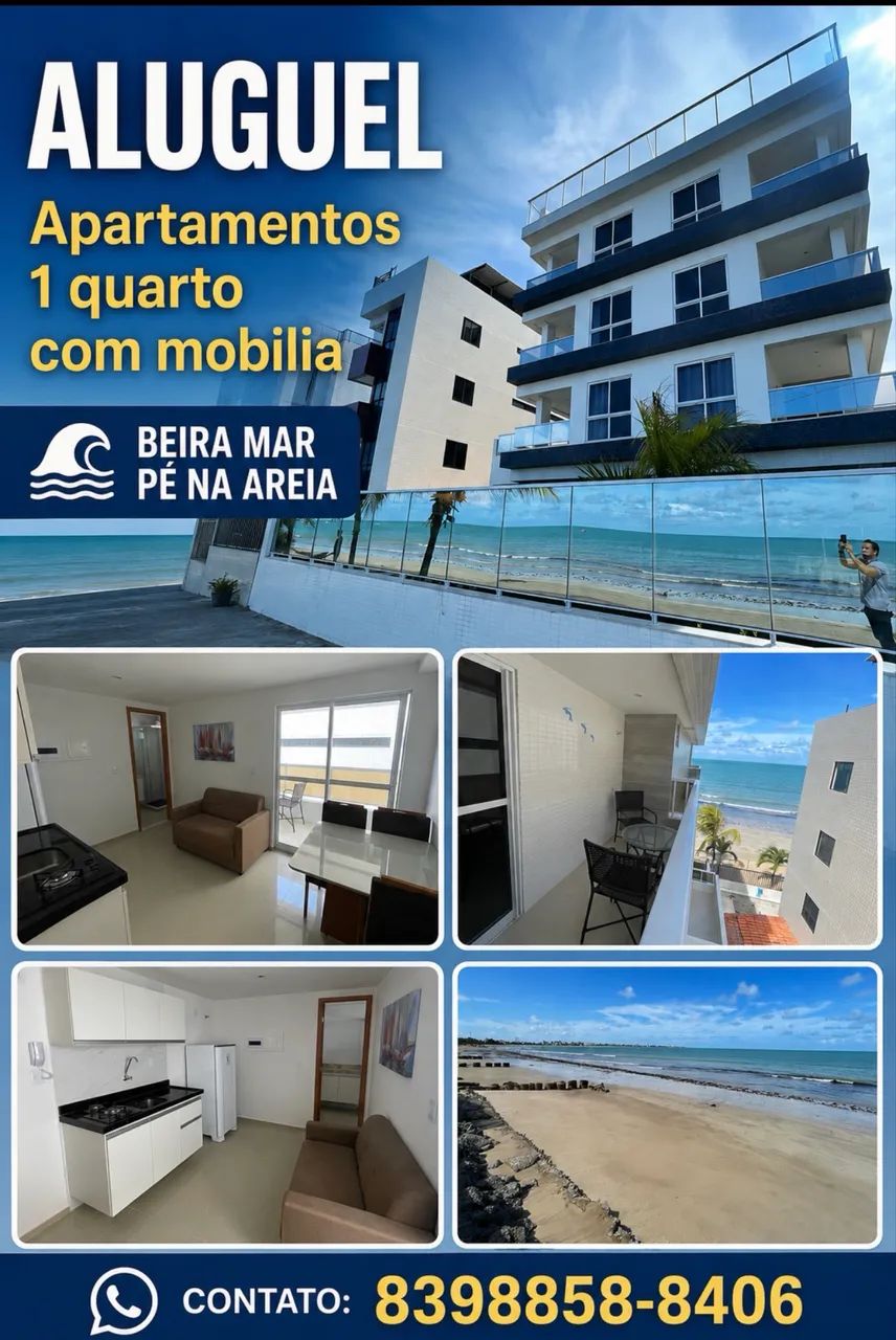 Apartamento 1 quarto, mobiliado 