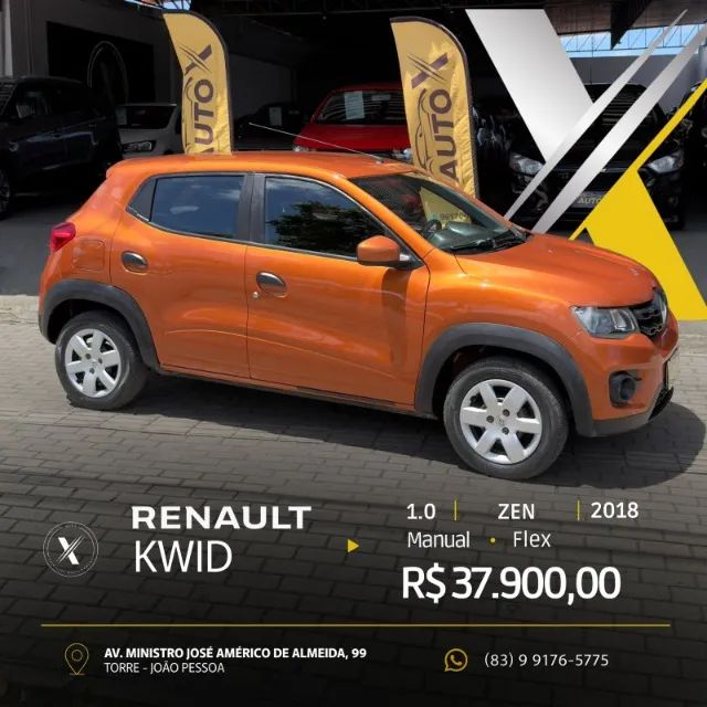 Renault Kwid KWID Zen 1.0 Flex 12V 5p Mec. 2018