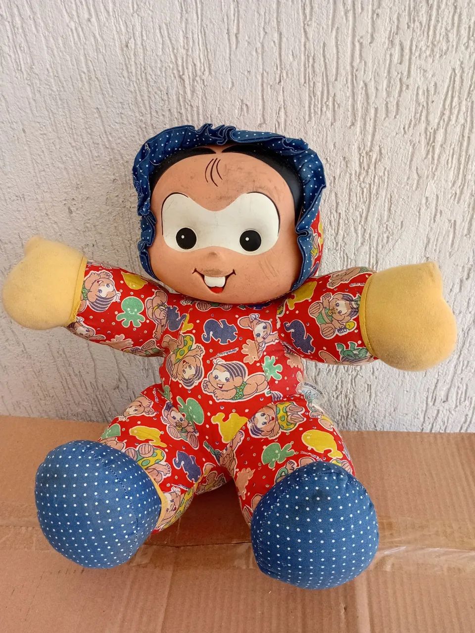  Boneca Turma da Mônica. Original . Vendo 2 bonecas da turma da Mônica.  Cada uma custa R$ - Foto 4