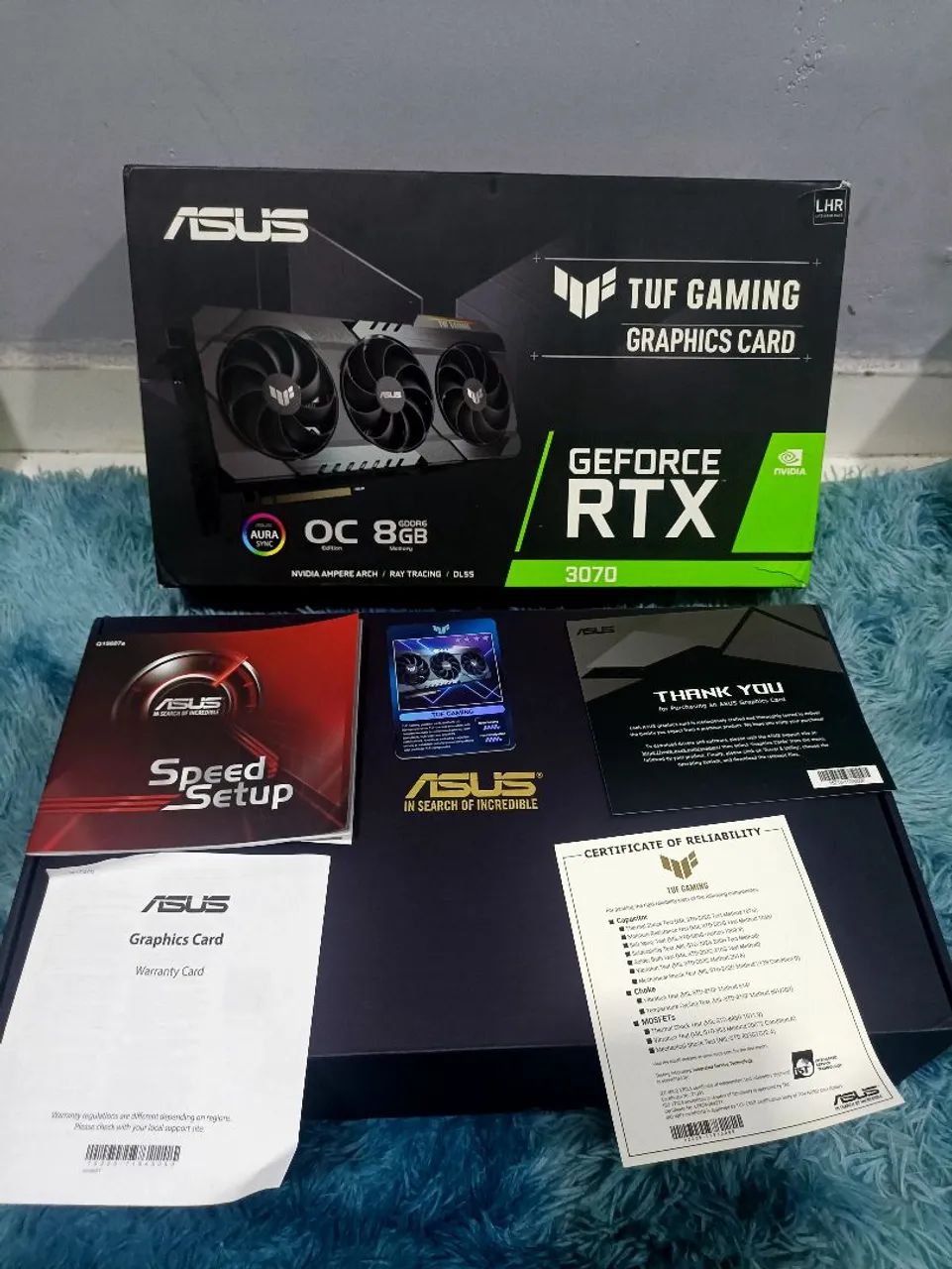 Asus 3070 8gb semi nova 100% funcionando  - Foto 3