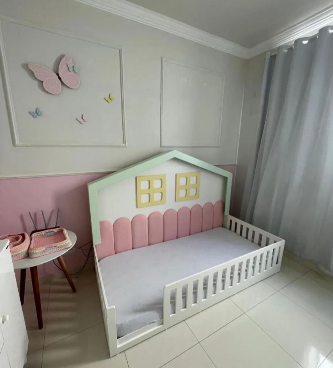 Cama montessoriana com escorrega colchão a negocia.  - Foto 2