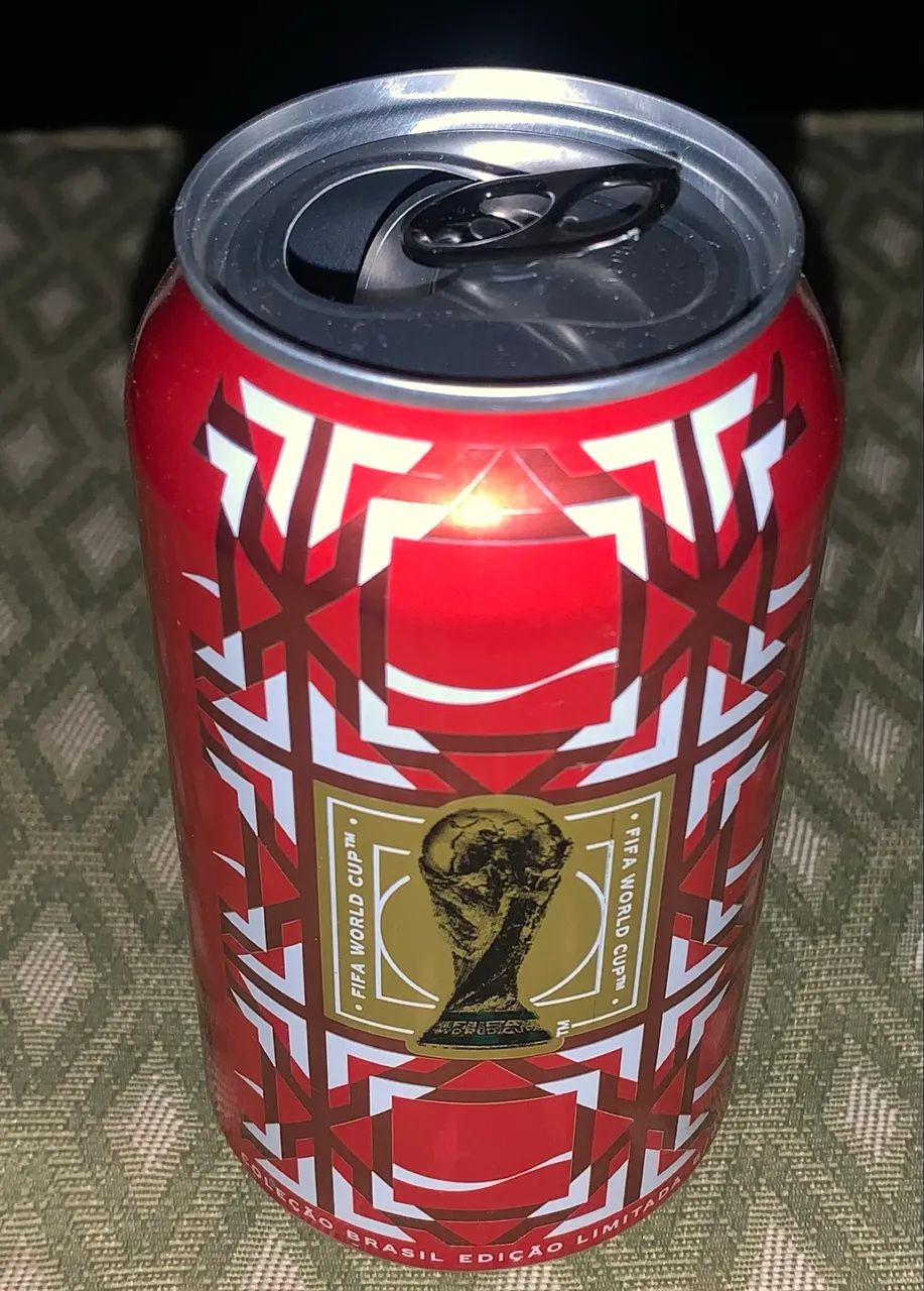Lata Copa 2026 Taça Coca Cola Zero Vazia Higienizada ótimo estado   - Foto 4