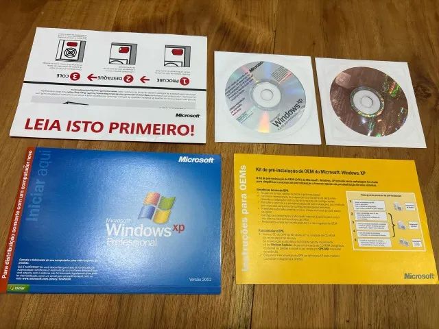 Windows XP Professional SP2 OEM Brasil 32 Bits - Periféricos e