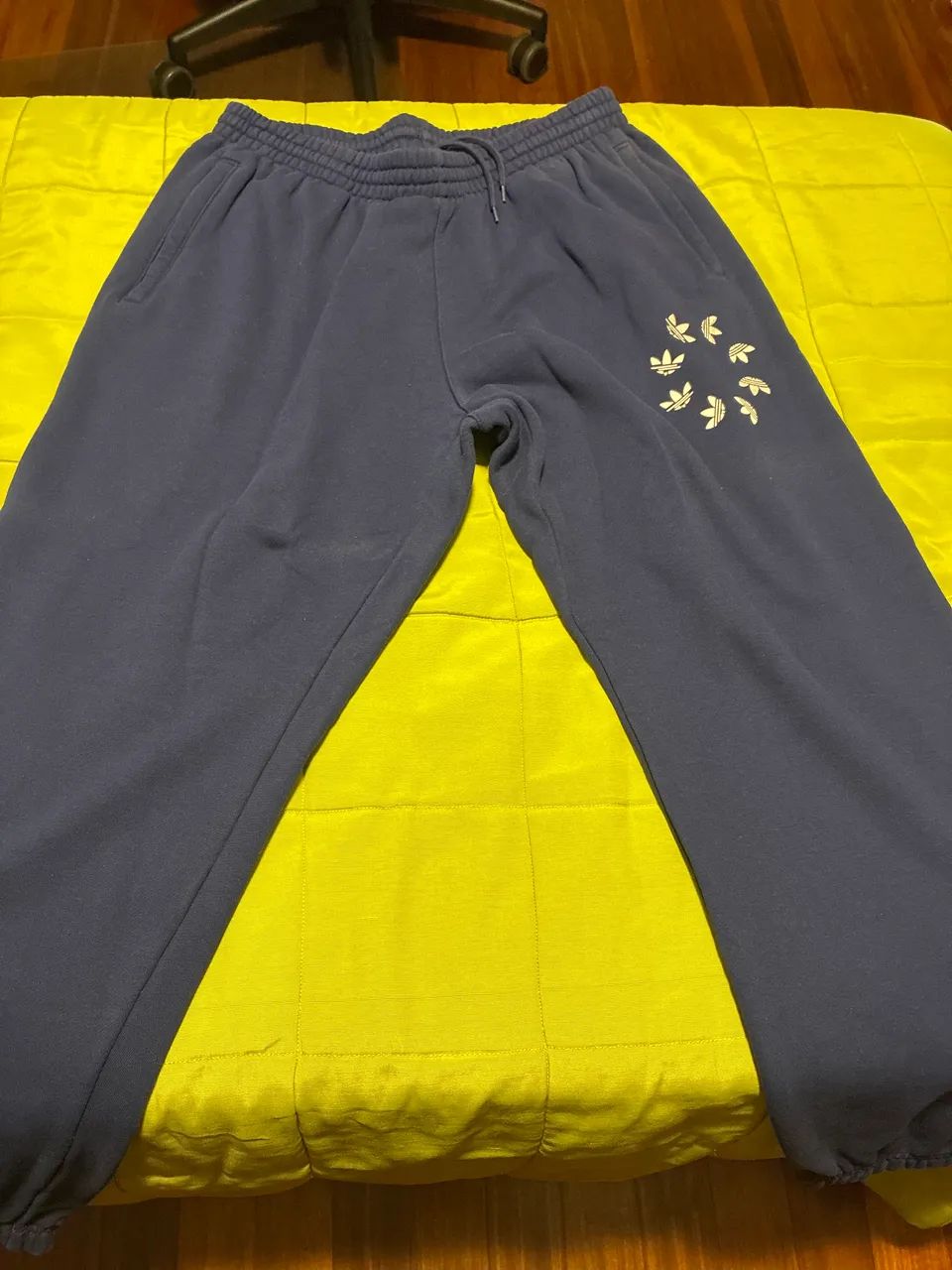 Calça Moletom Adidas Original - Tamanho GG