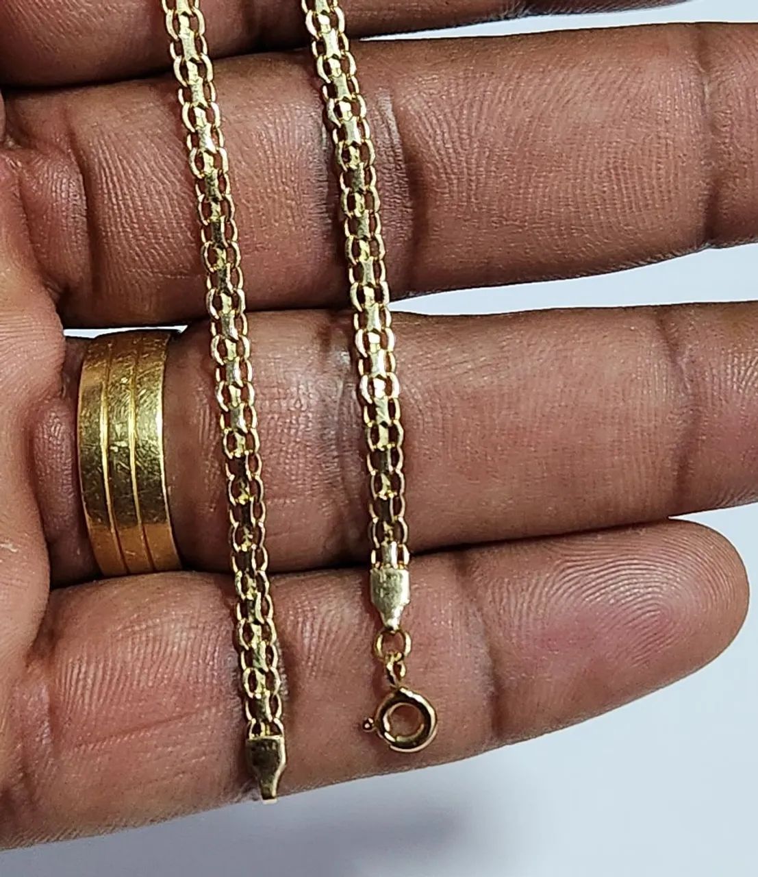 Pulseira de ouro 18k top o modelo  - Foto 4