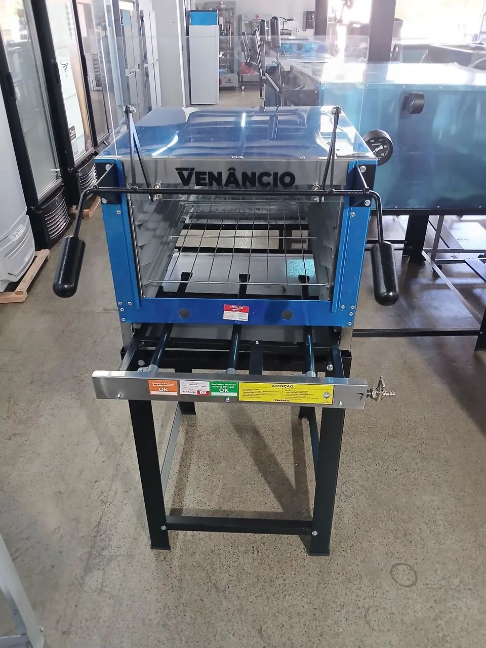 Forno Refratário Venâncio 60cm Inox a Gás  - Foto 4