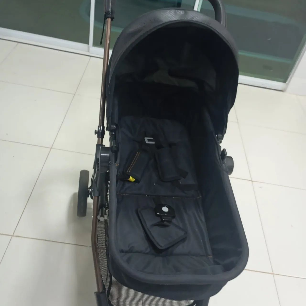 Carrinho com bebê conforto  - Foto 3