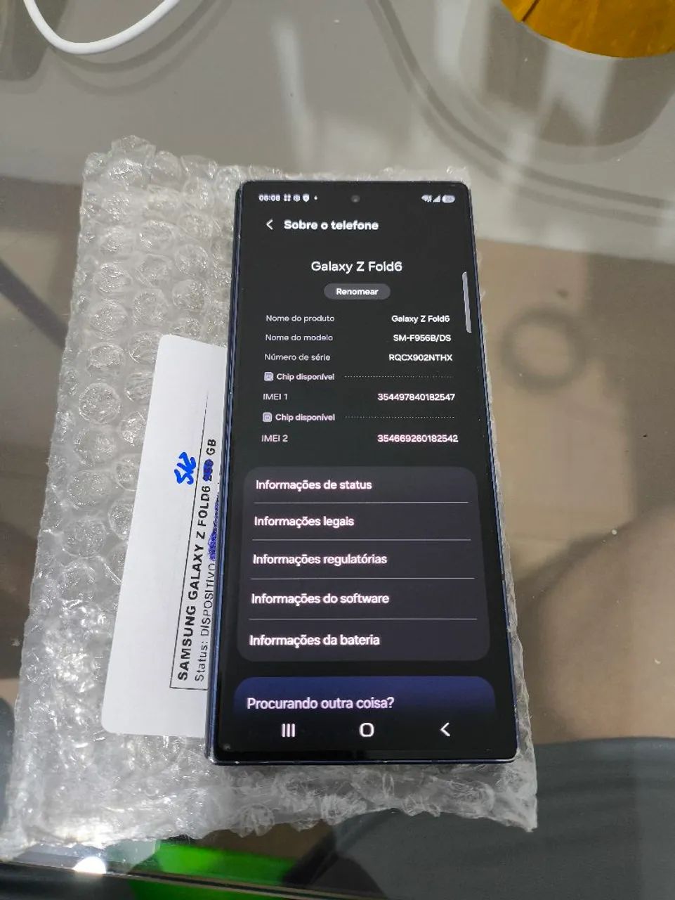 Samsung z fold 6 512gb 12 ram  - Foto 4